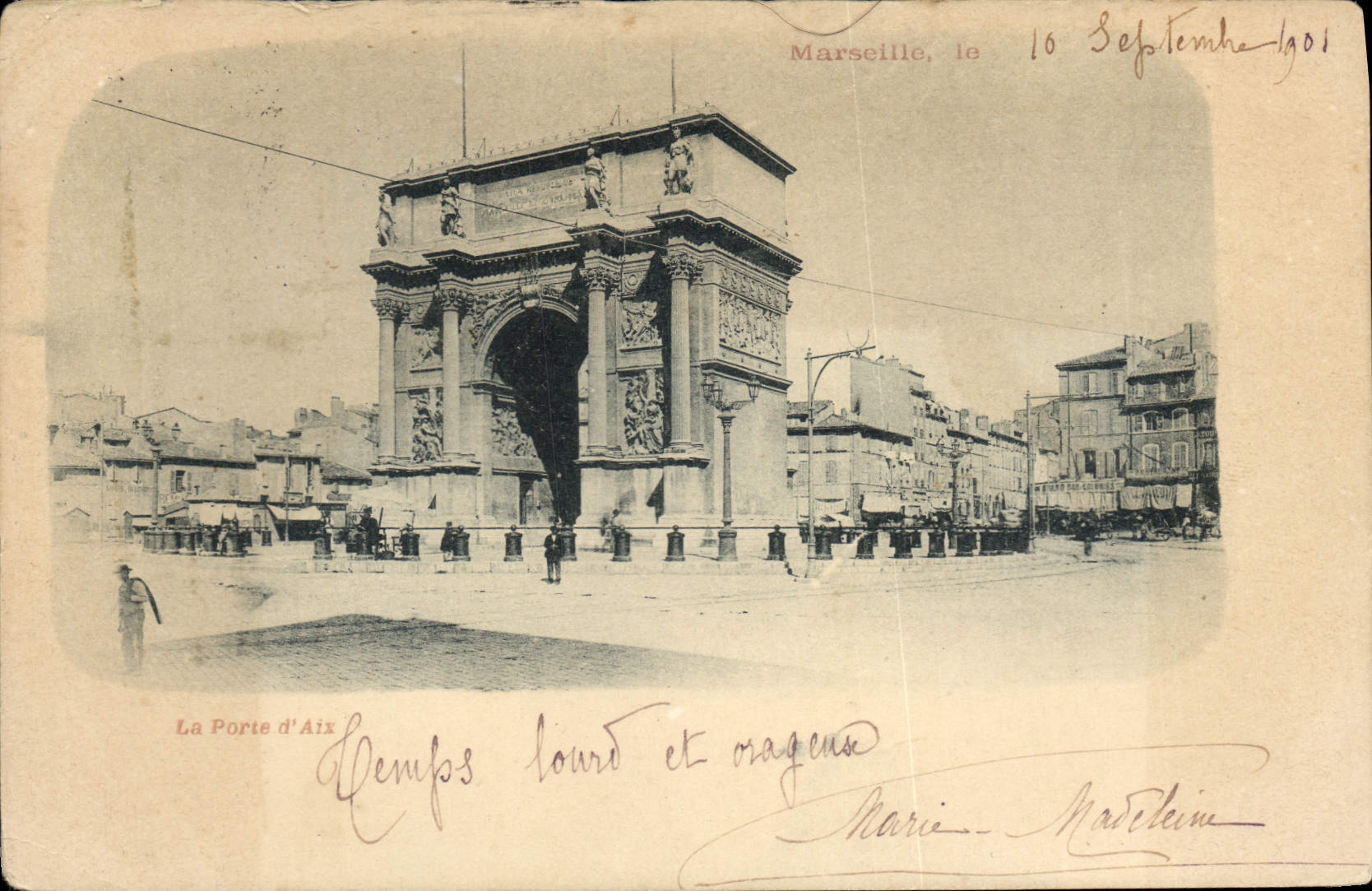 CPA Marseille La Porte d'Aix