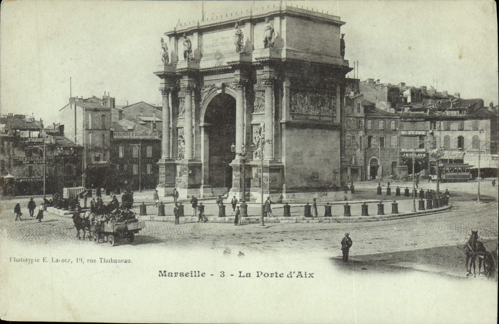 CPA Marseille La Porte d'Aix