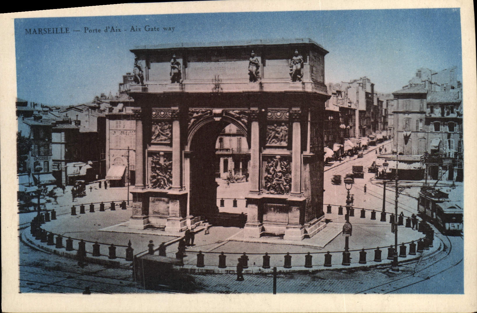 CPA Marseille Porte d'Aix Aix Gate Way