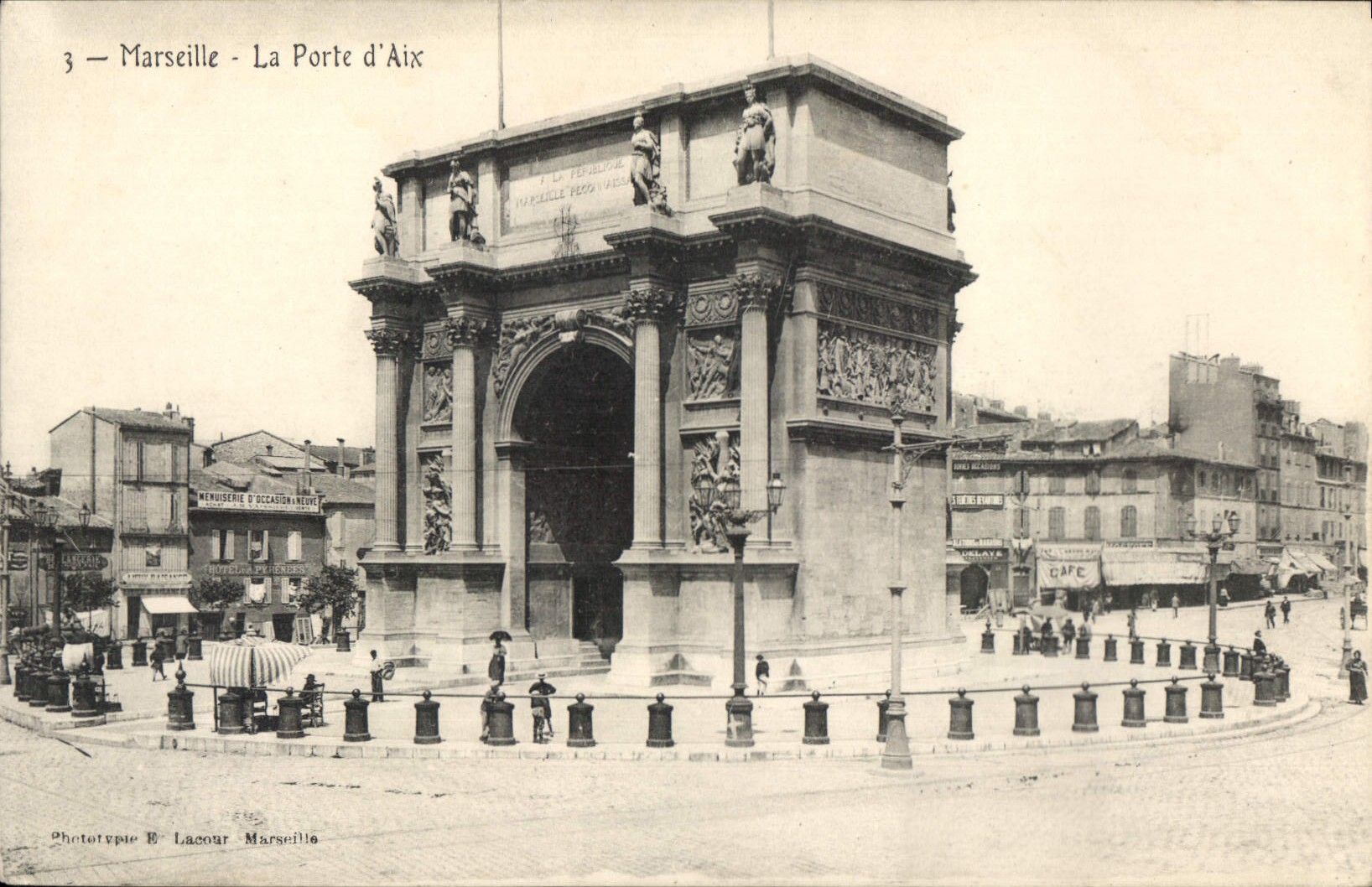 CPA Marseille La Porte d'Aix 