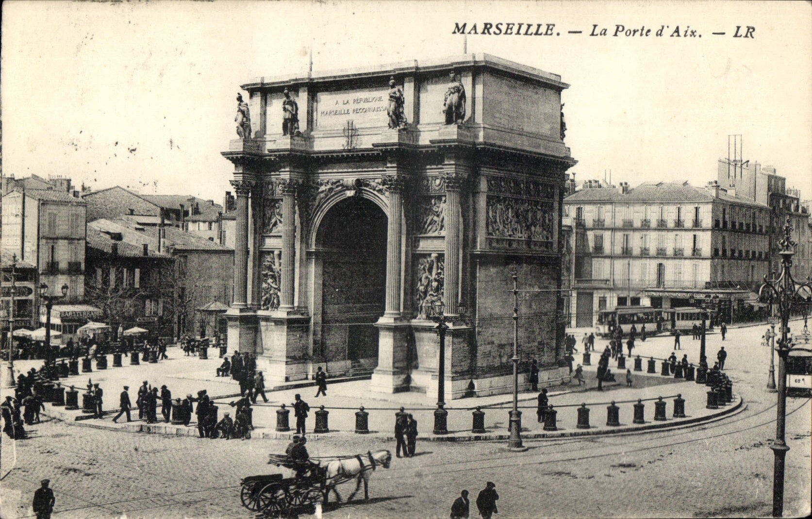CPA Marseille La Porte d'Aix LR