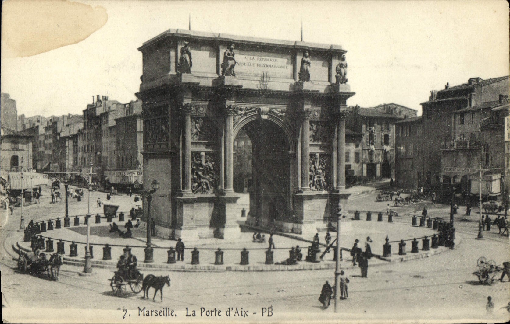 CPA Marseille La Porte d'Aix