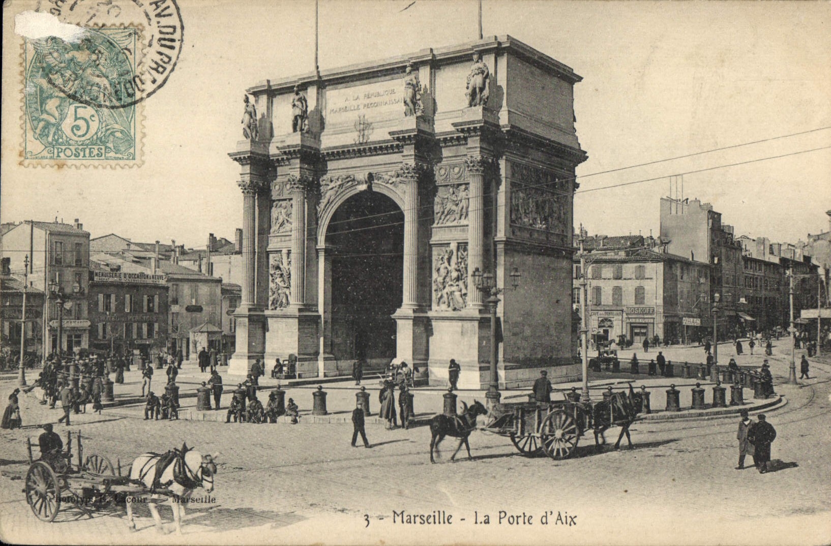 CPA Marseille La Porte d'Aix