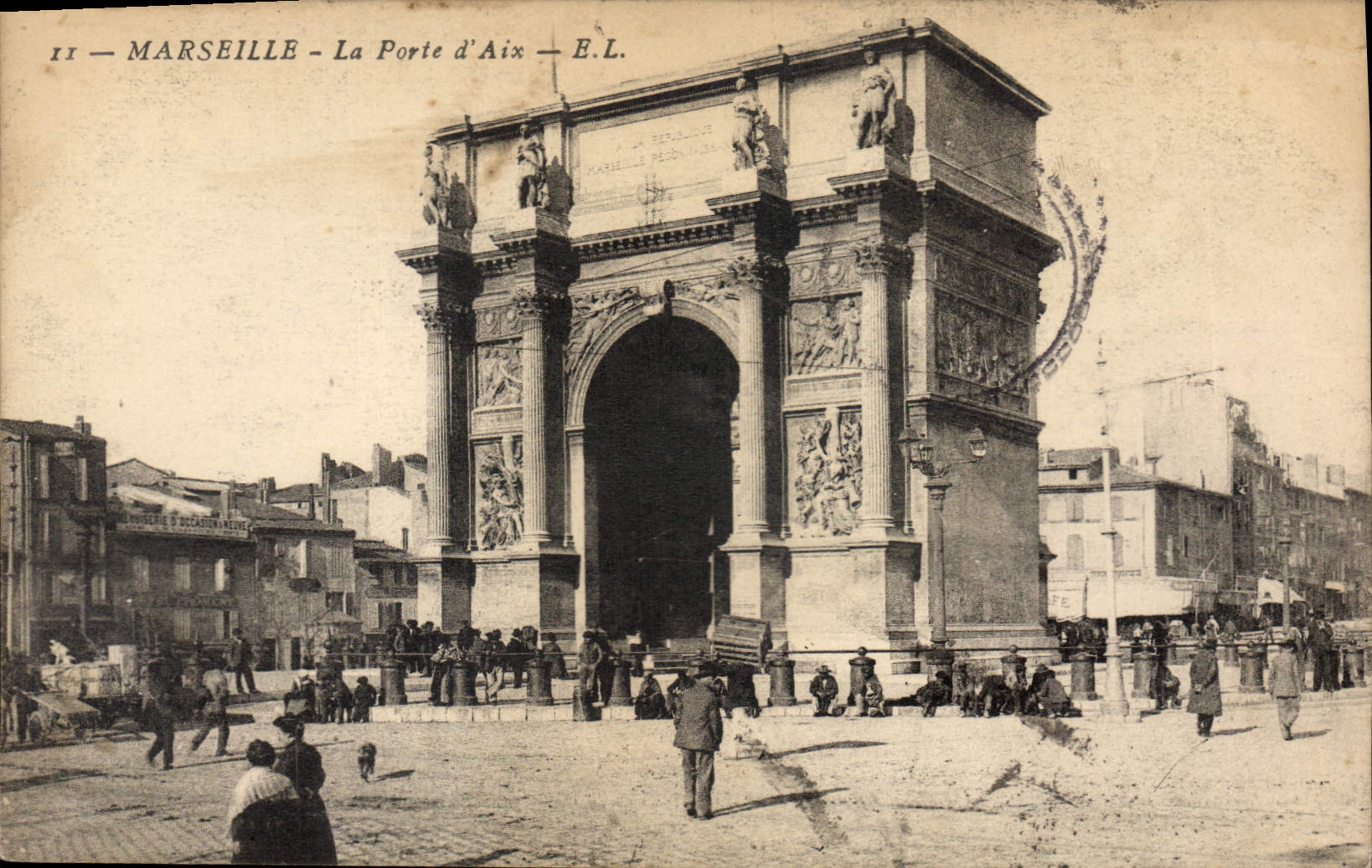 CPA Marseille La Porte d'Aix E L
