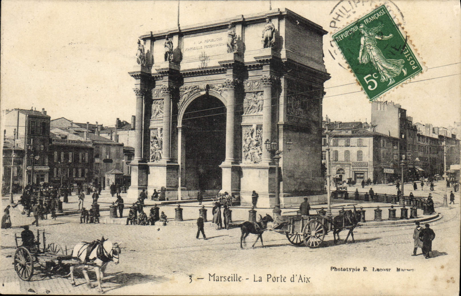 CPA Marseille La Porte d'Aix