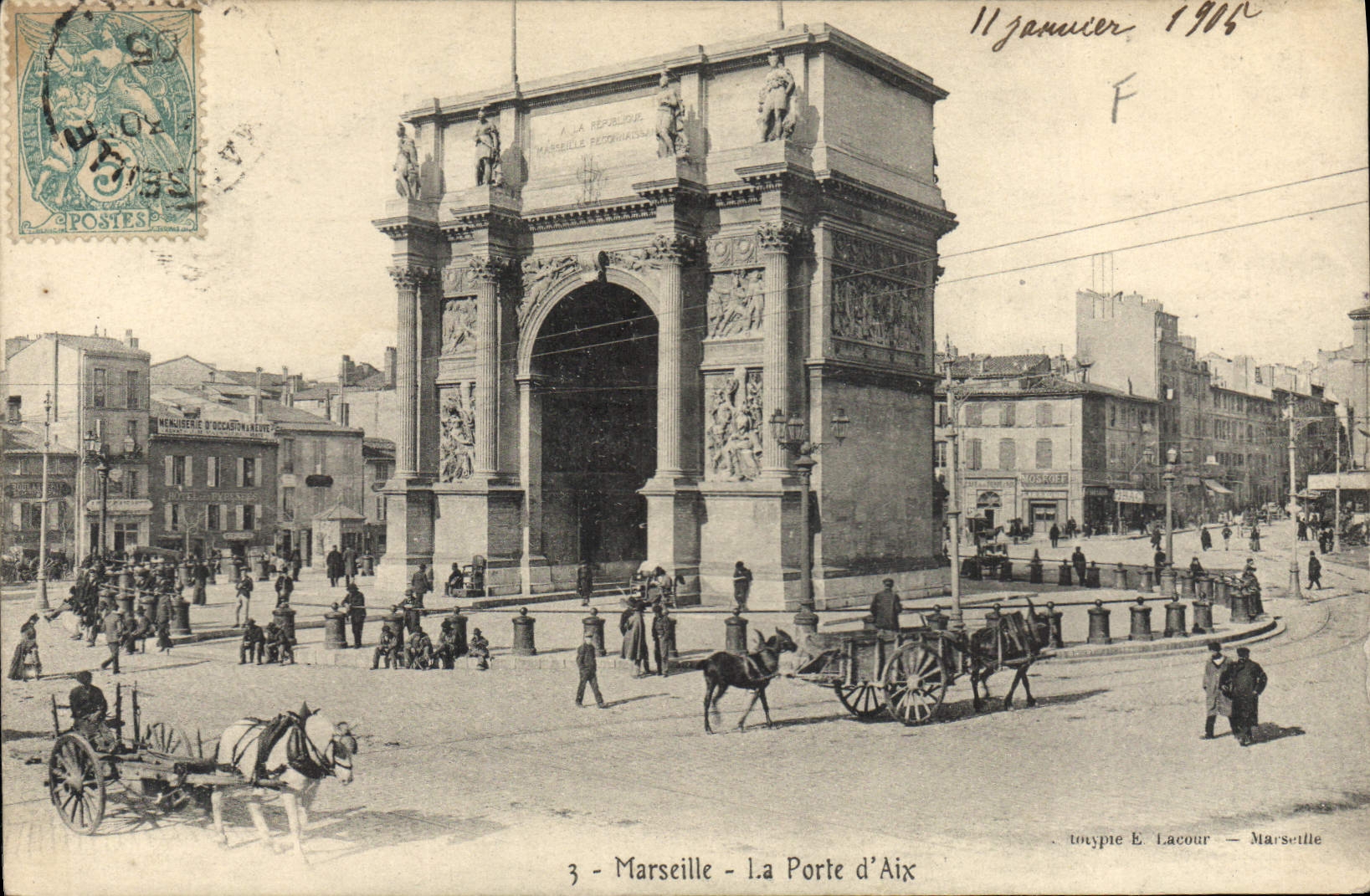 CPA Marseille La Porte d'Aix
