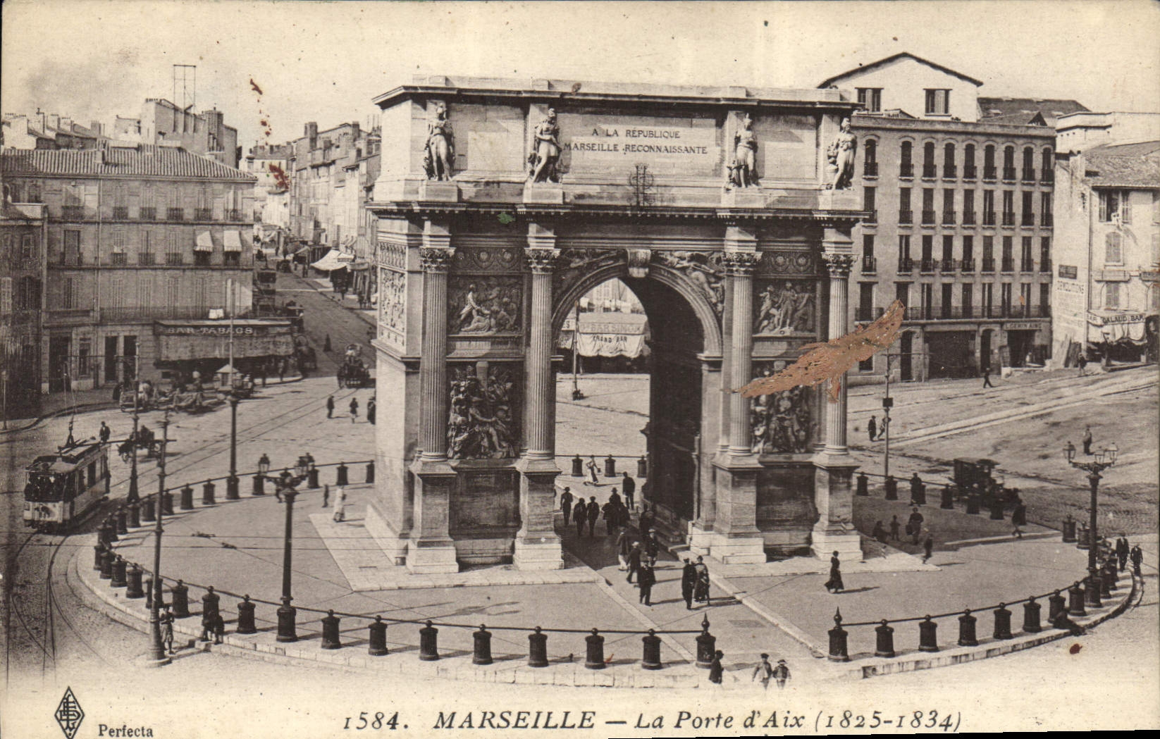 CPA Marseille La Porte d'Aix 
