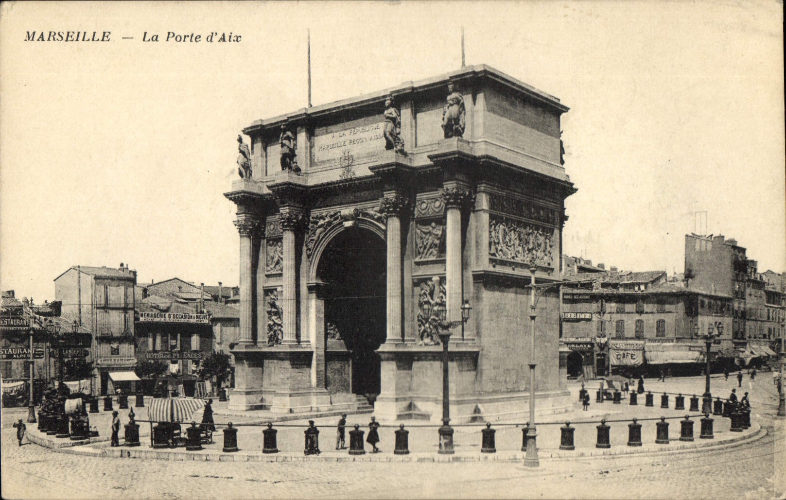 CPA Marseille La Porte d'Aix