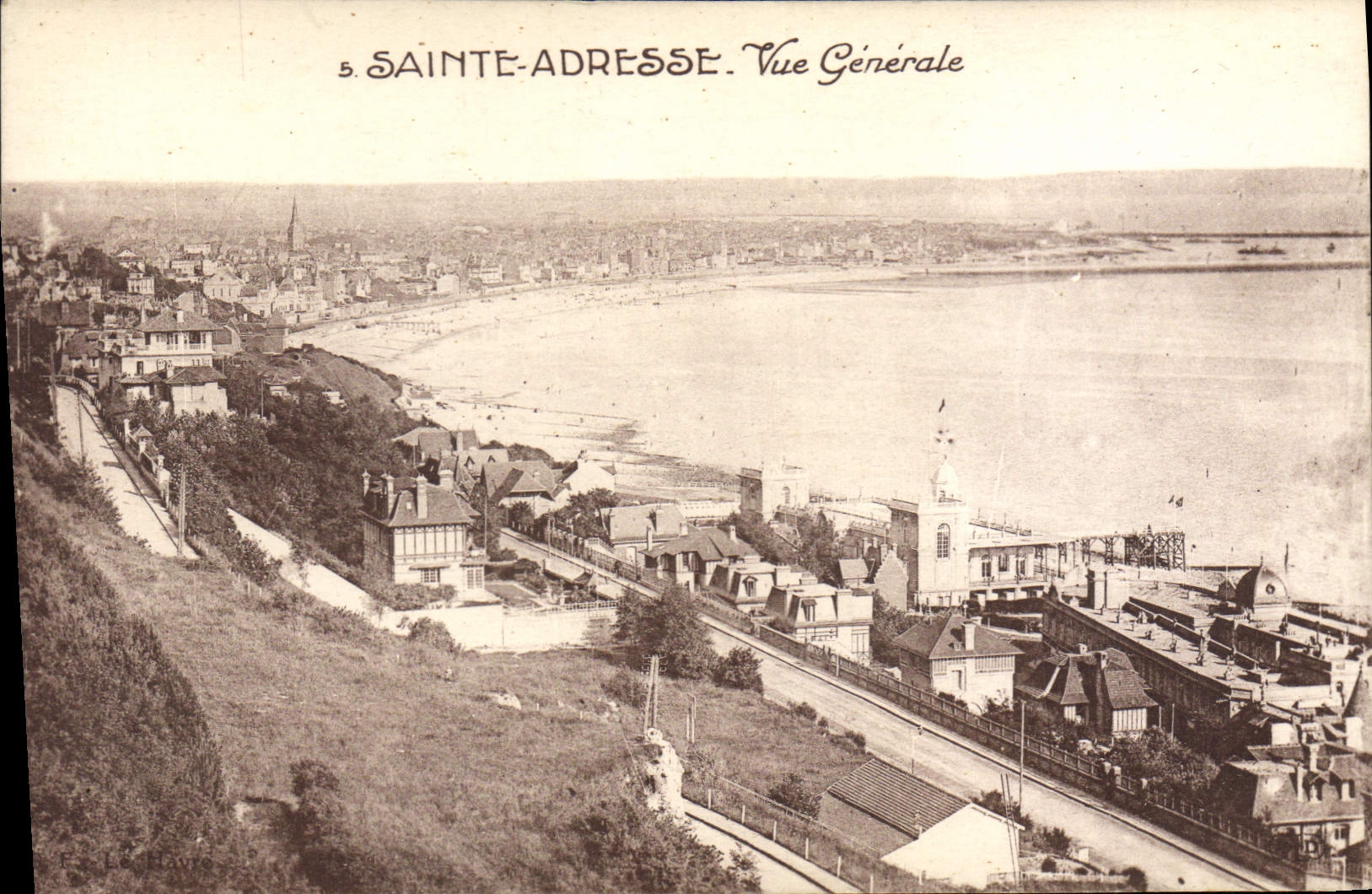 CPA Sainte Adresse Vue Generale 