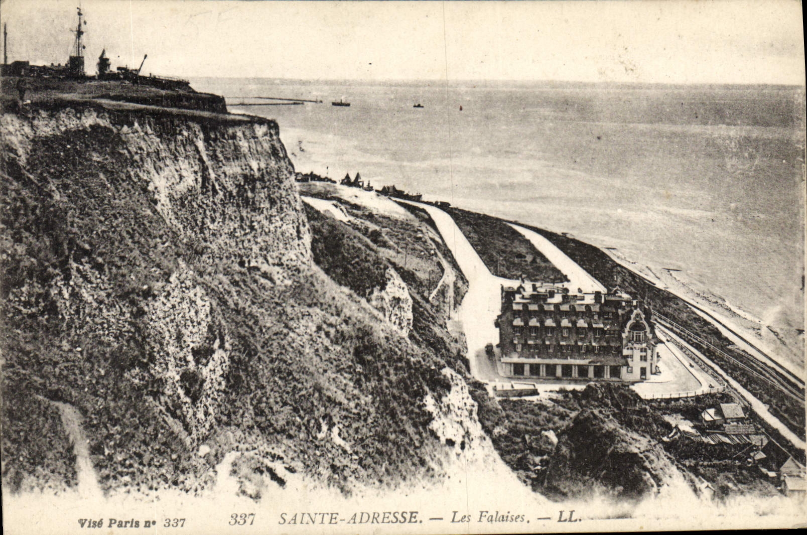 CPA Sainte Adresse Les Falais 