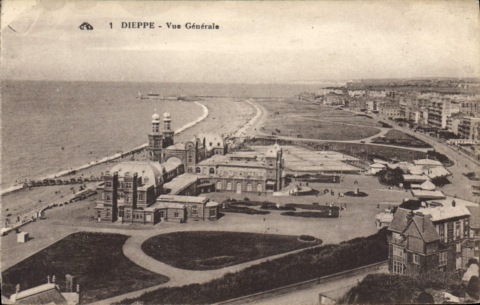 CPA Dieppe Vue Generale 