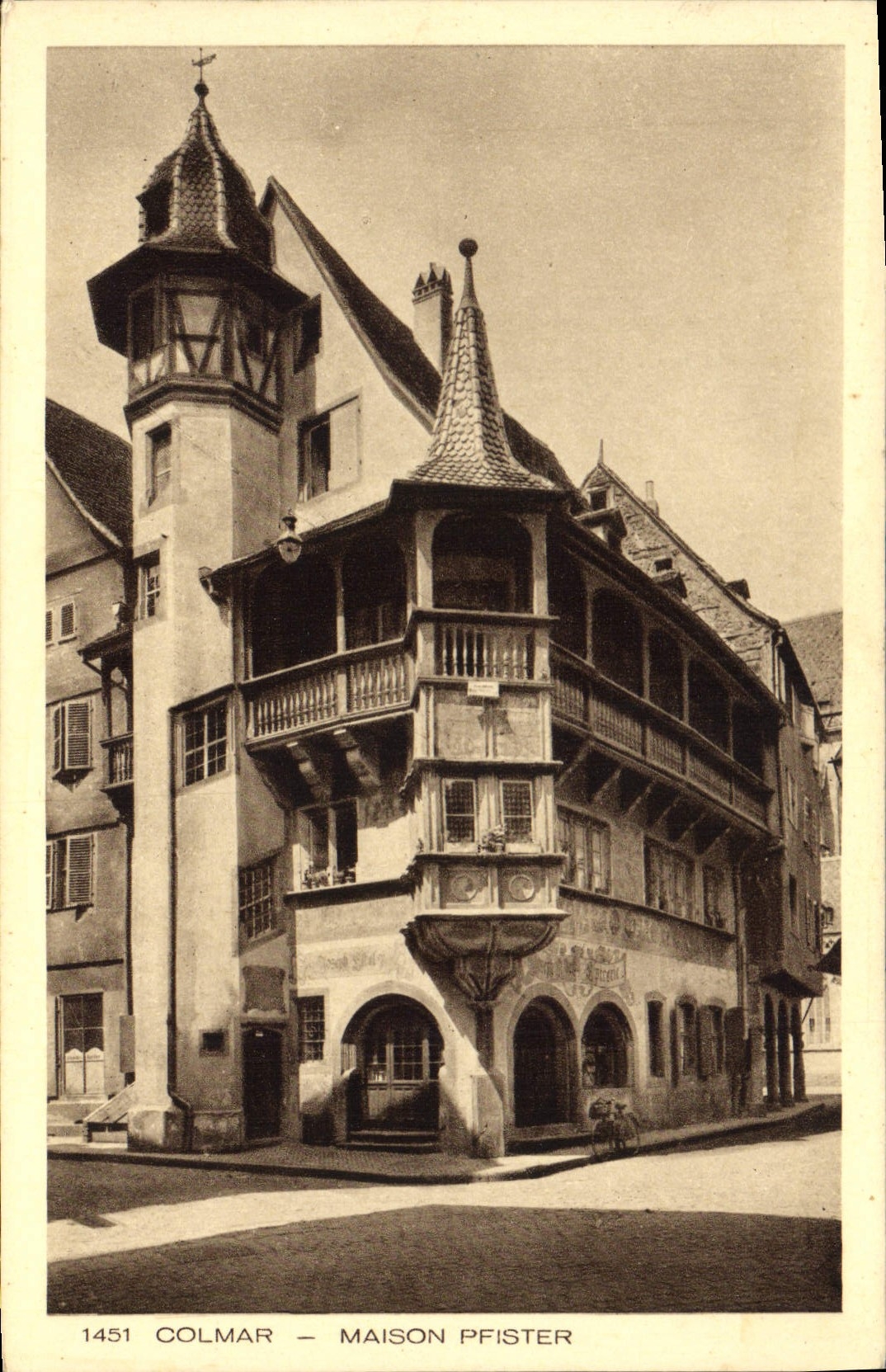 CPA Colmar Maison Pfister 