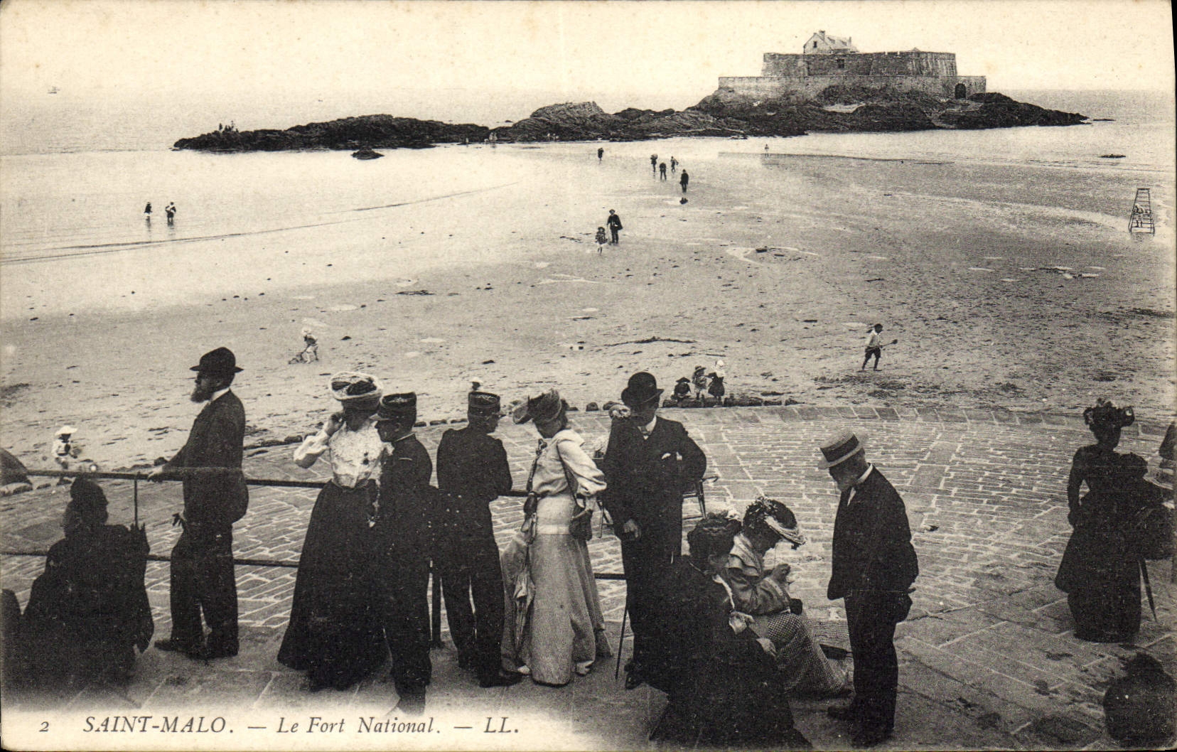 CPA Saint Malo Le Fort National 