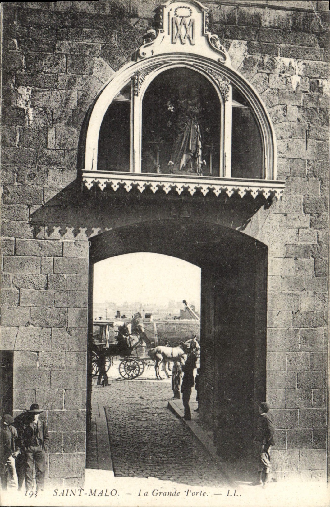 CPA Saint Malo La Grande Porte 