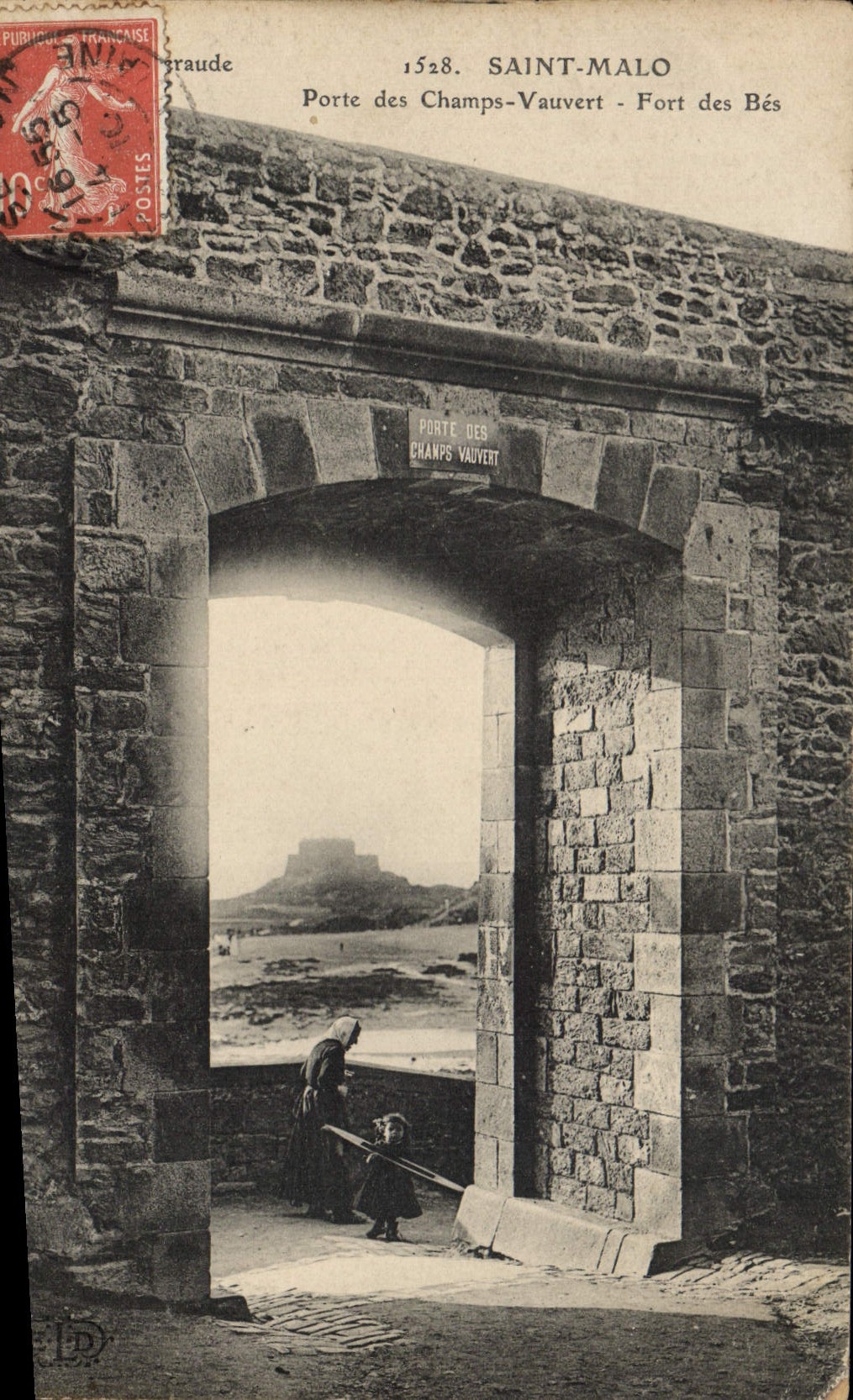 CPA Saint Malo Porte des Champs Vauvert Fort des Bes 