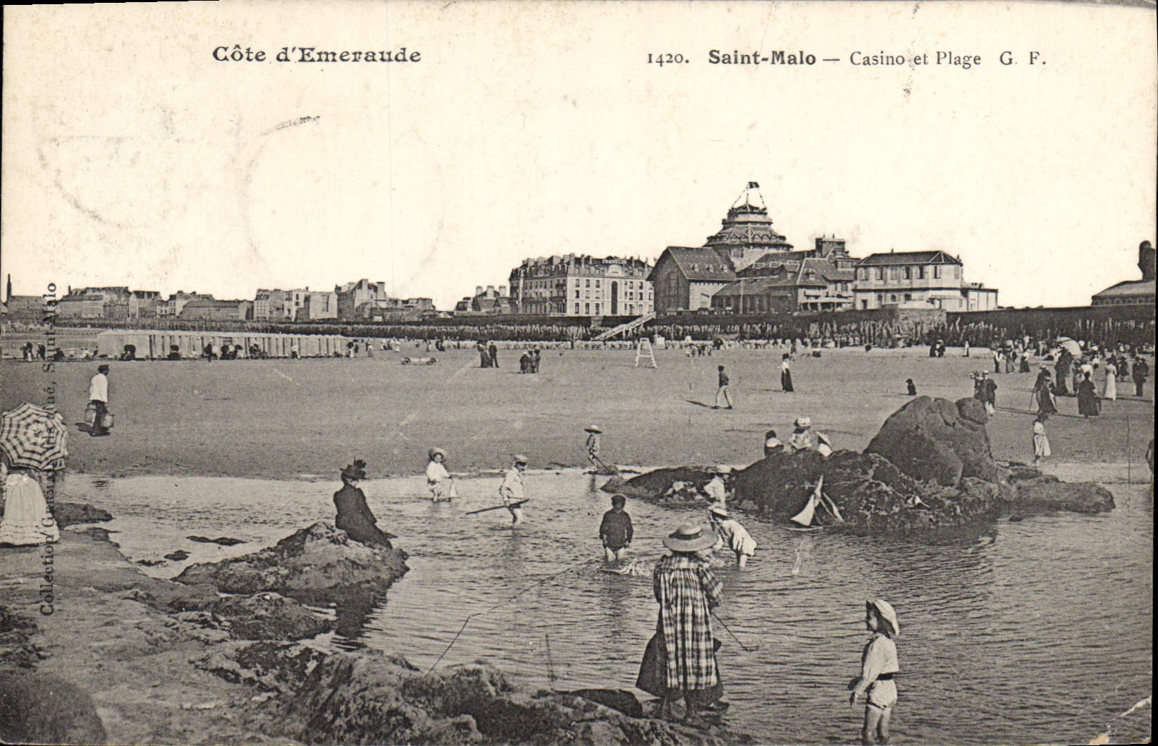 CPA Cote d'Emeraude Saint Malo Casino et Plage 