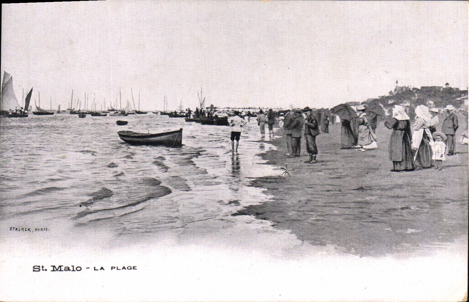 CPA St Malo La Plage 
