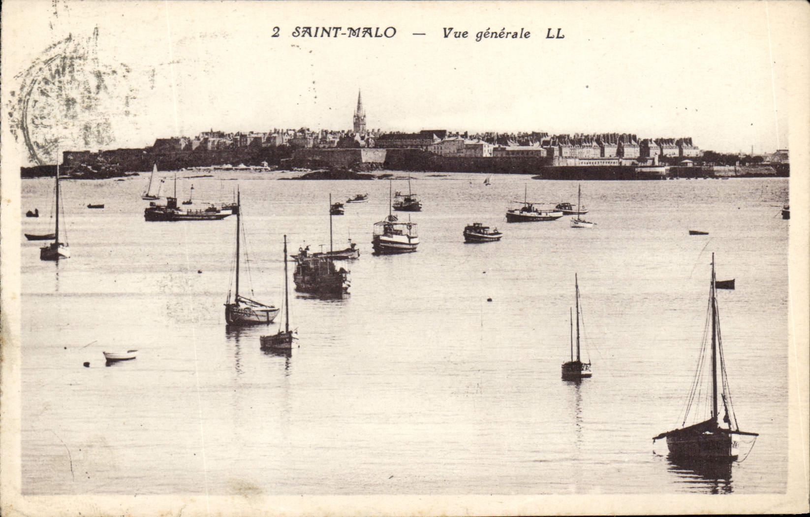 CPA Saint Malo Vue Generale 