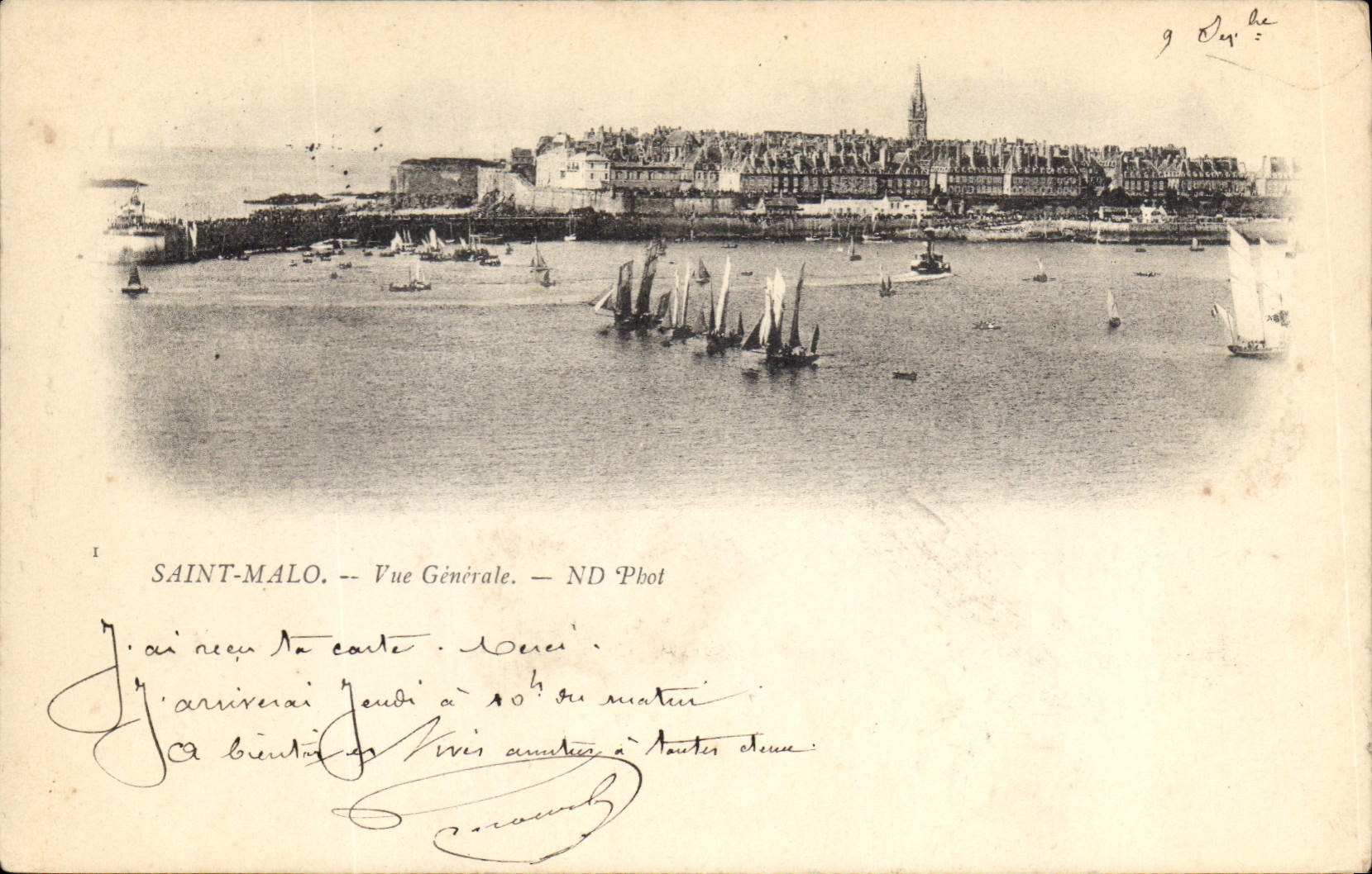 CPA Saint Malo Vue Generale 