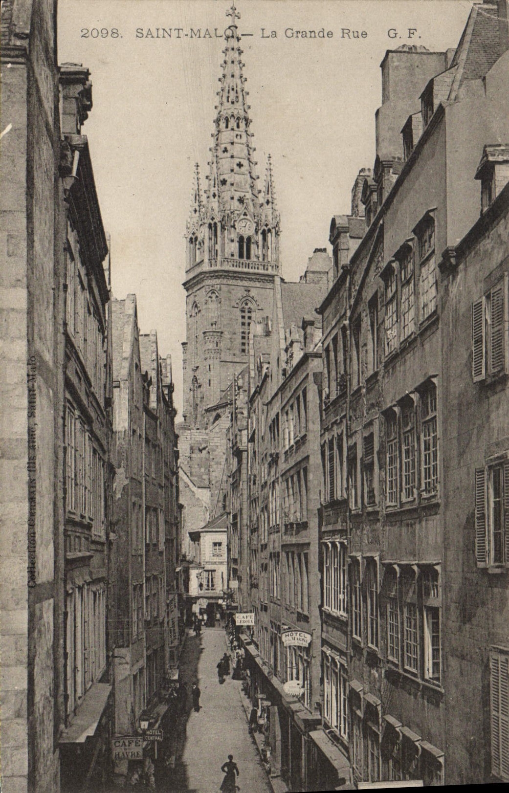 CPA Saint Malo La Grande Rue 