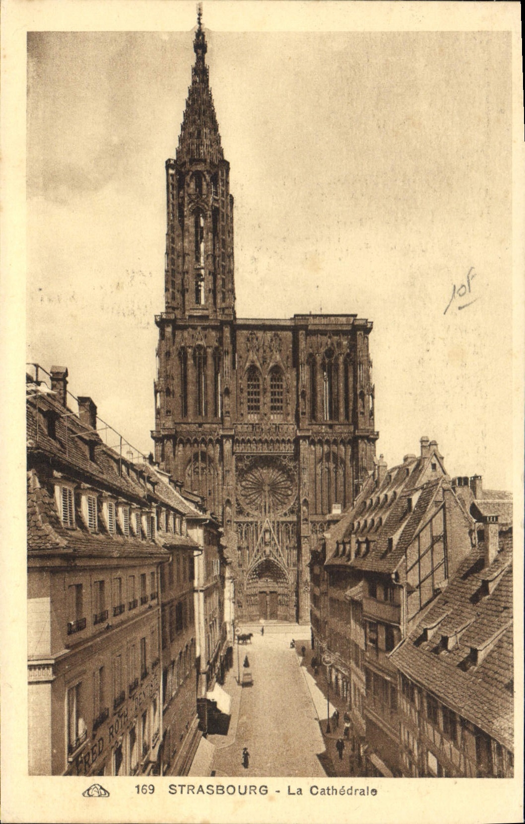 CPA Strasbourg La Cathedrale 