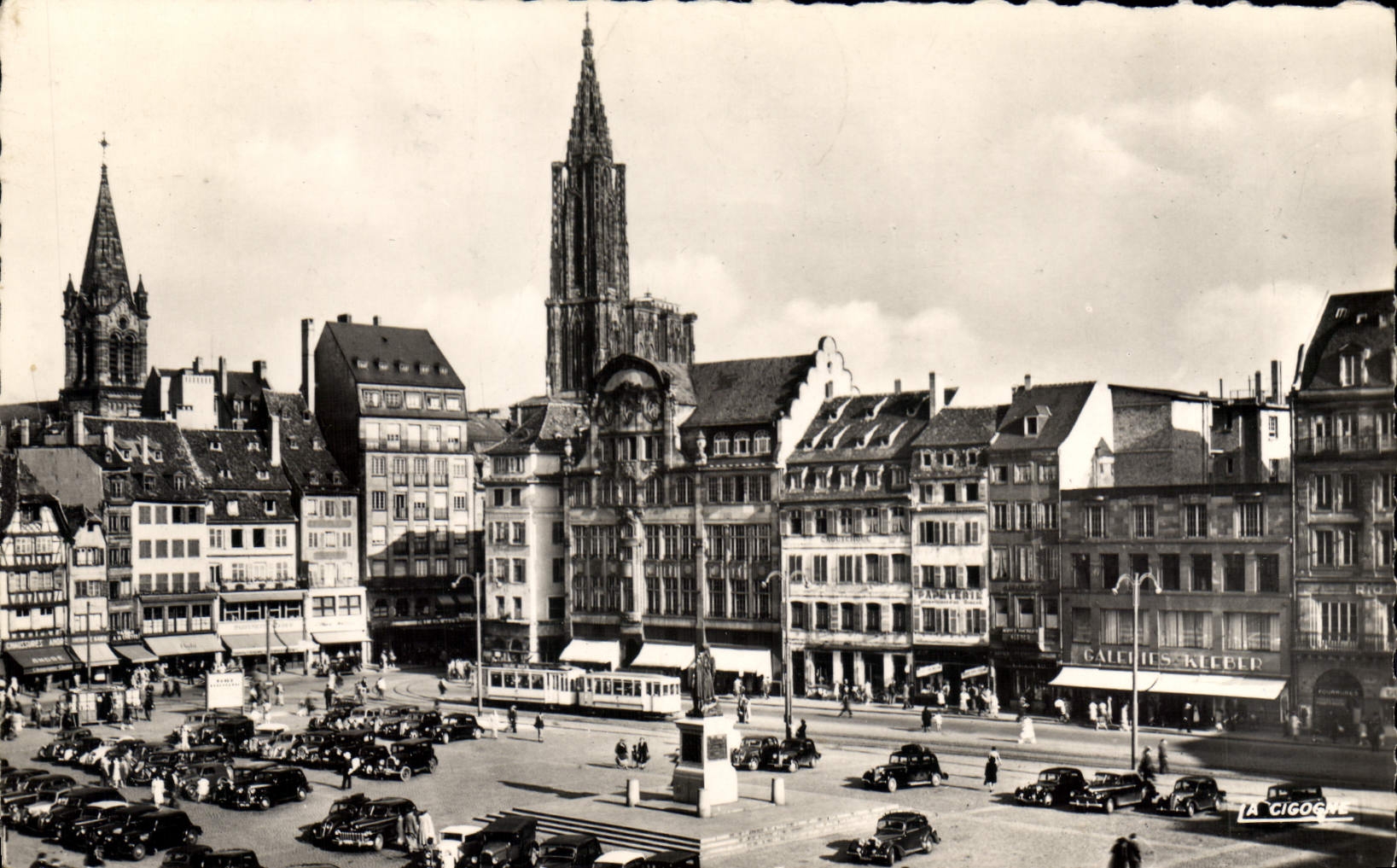 CPA Strasbourg Bas Rhin Place Kleber 