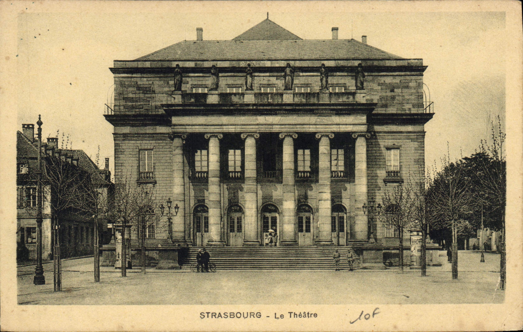 CPA Strasbourg Le Theatre 