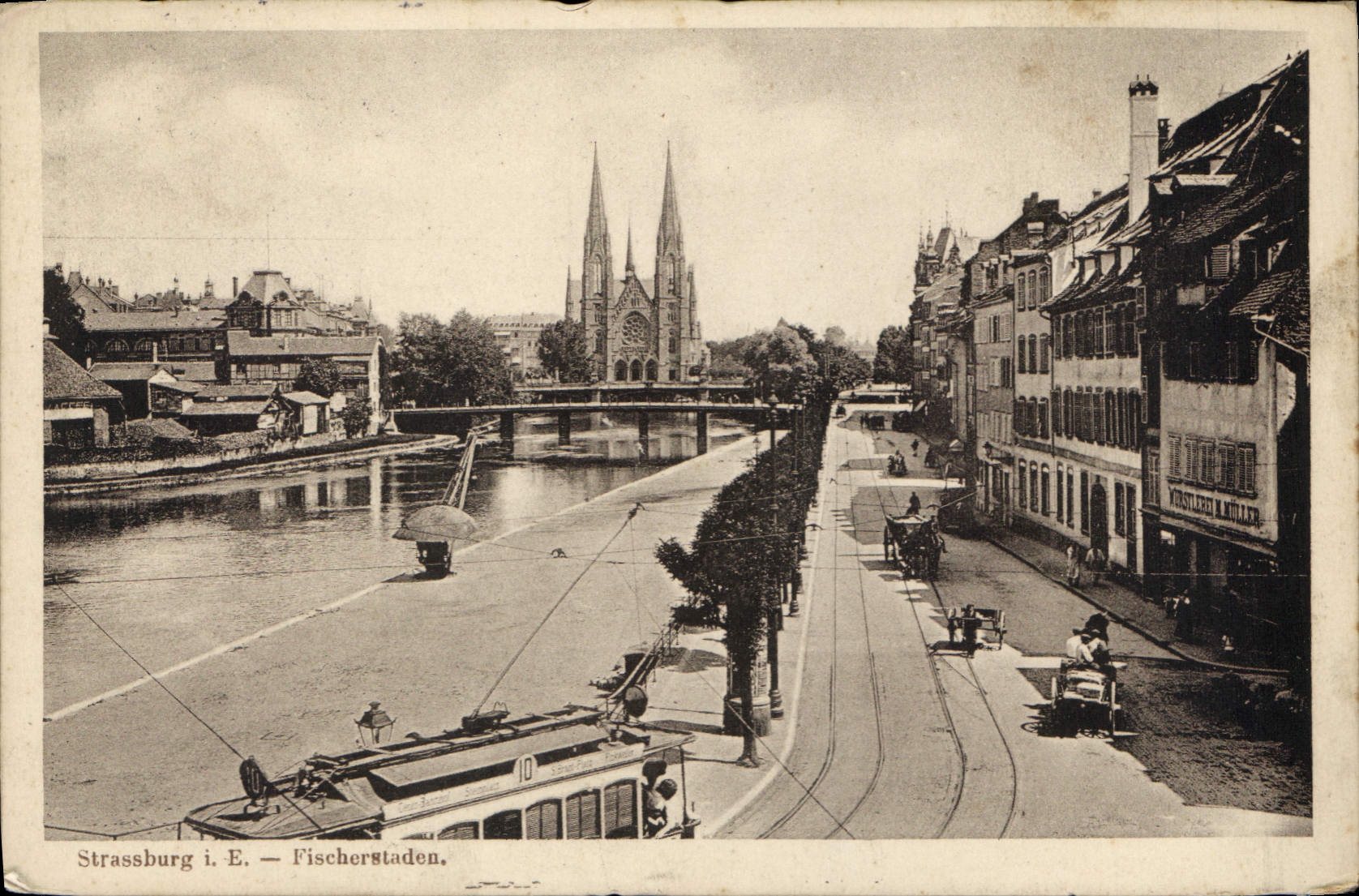 CPA Strassburg Fischerstaden 