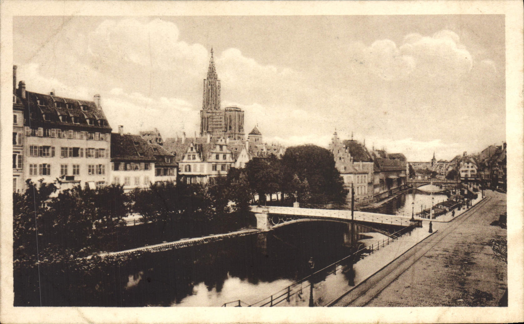 CPA Strassburg Thomasstaden u Nikolausstaden 