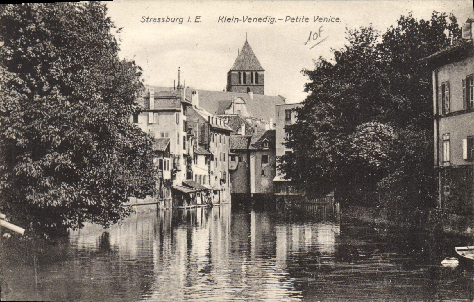 CPA Strasbourg Klein Venedig Petite Venice 