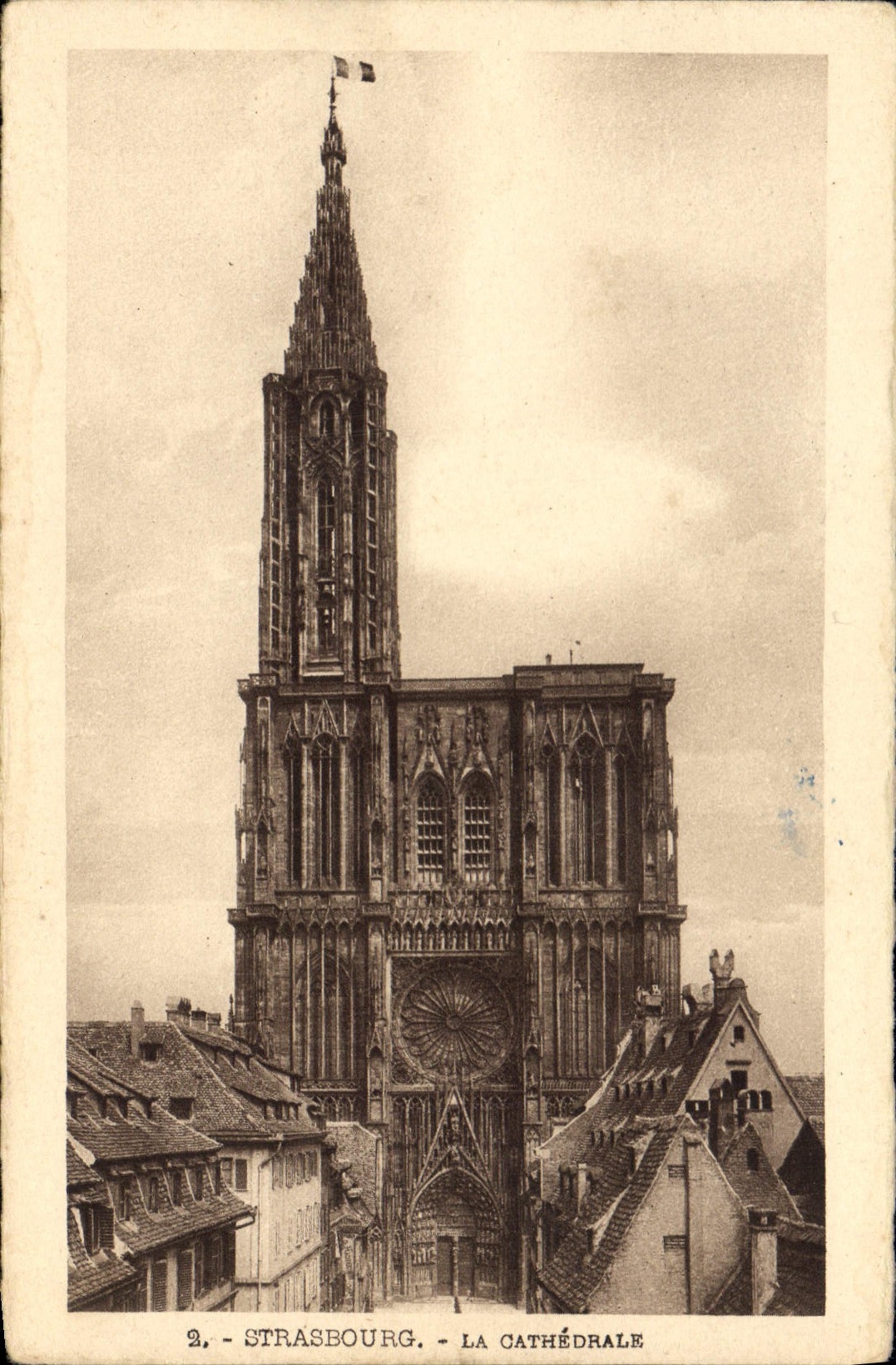 CPA Strasbourg La Cathedrale 