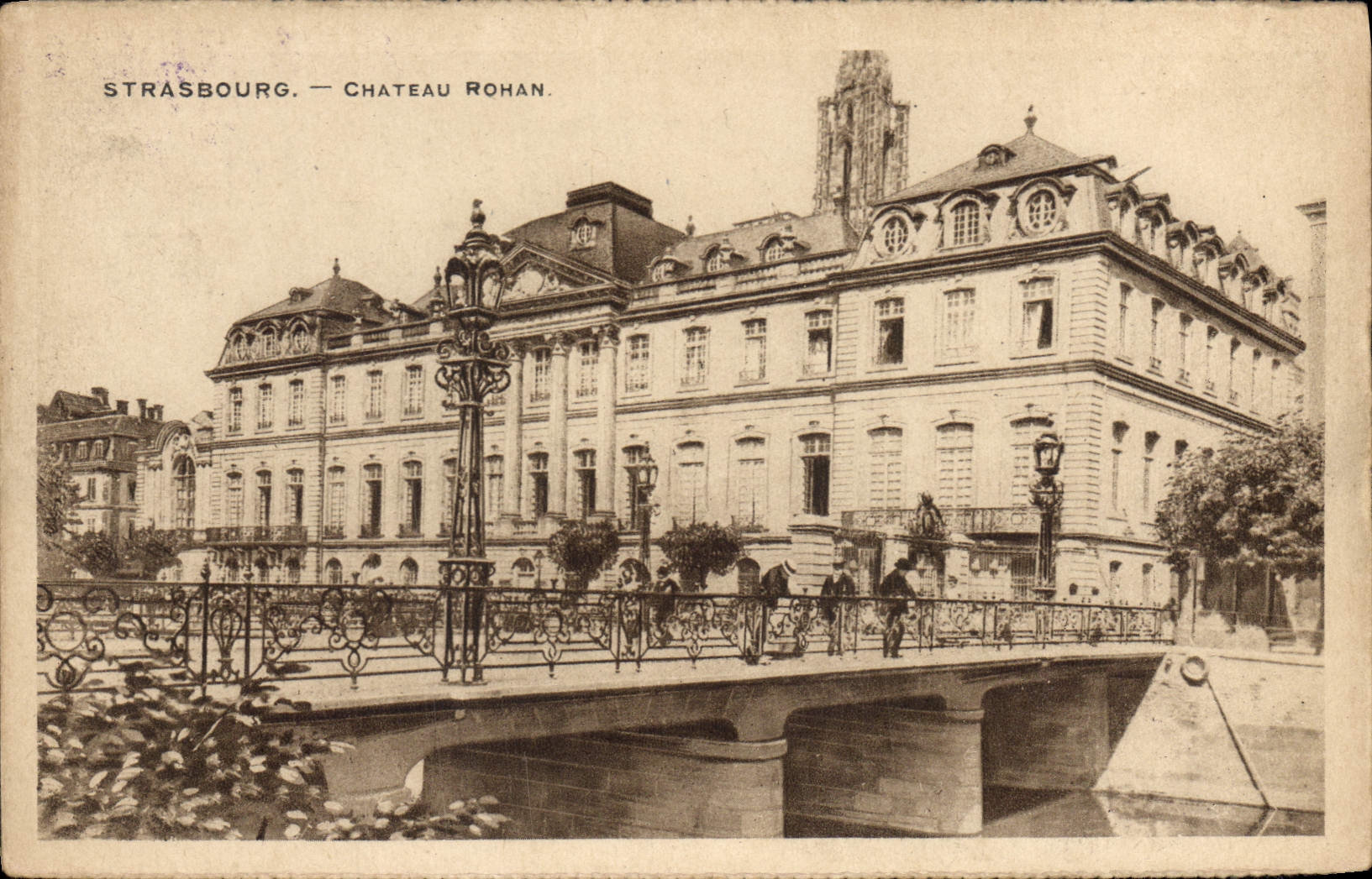 CPA Strasbourg Chateau Rohan 