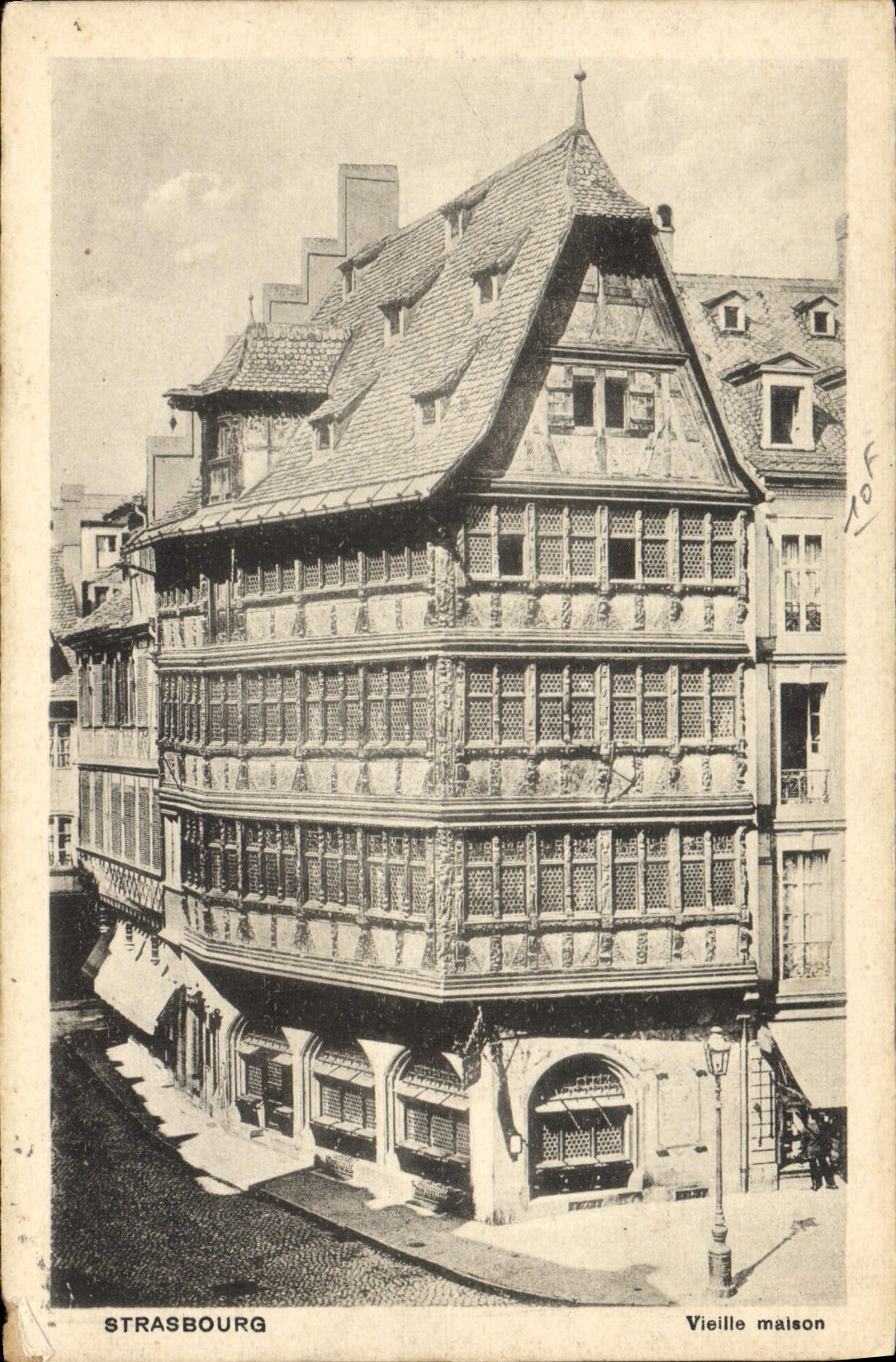 CPA Strasbourg Vieille maison 