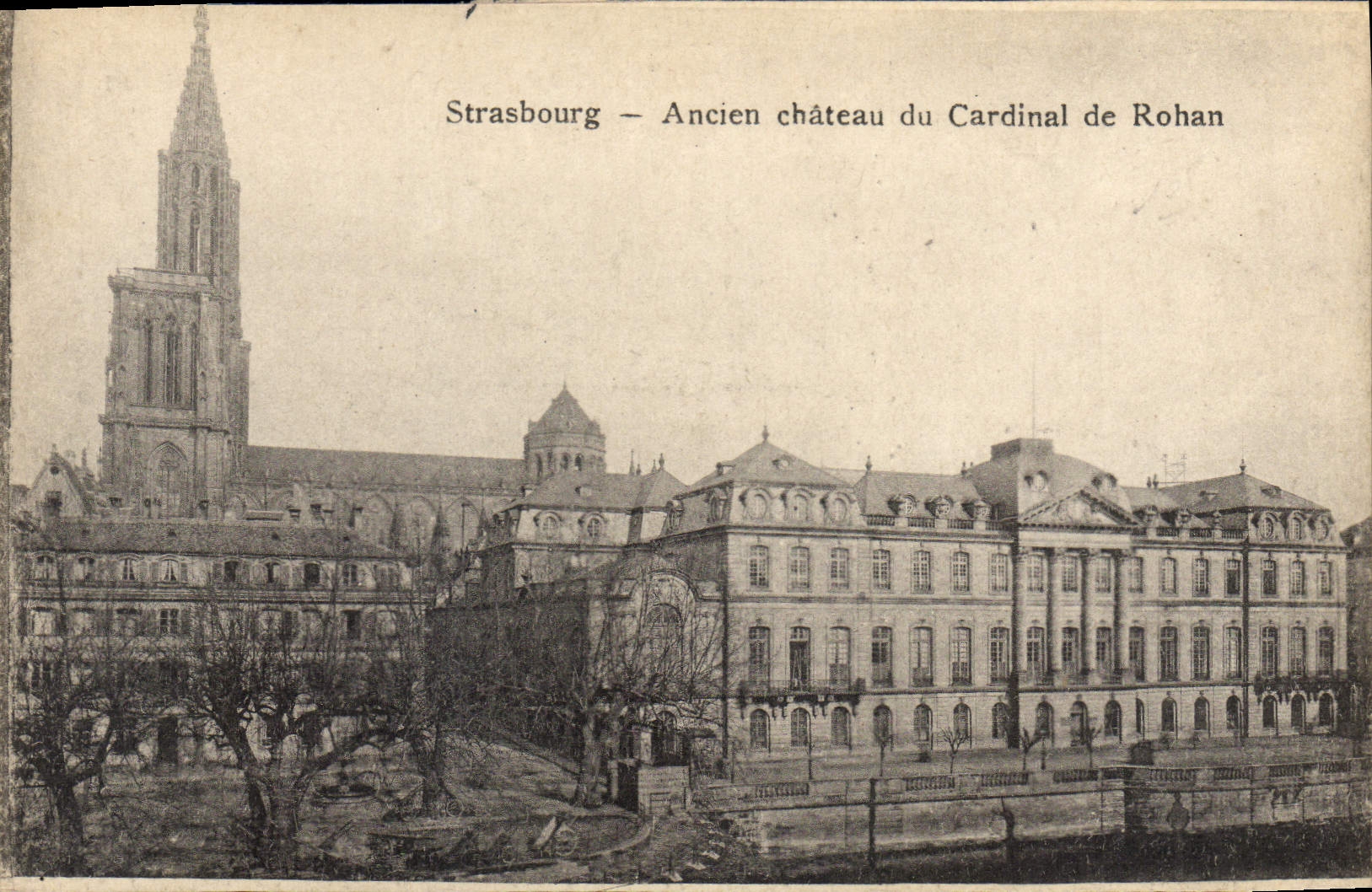 CPA Strasbourg Ancien chateau du Cardinal de Rohan 