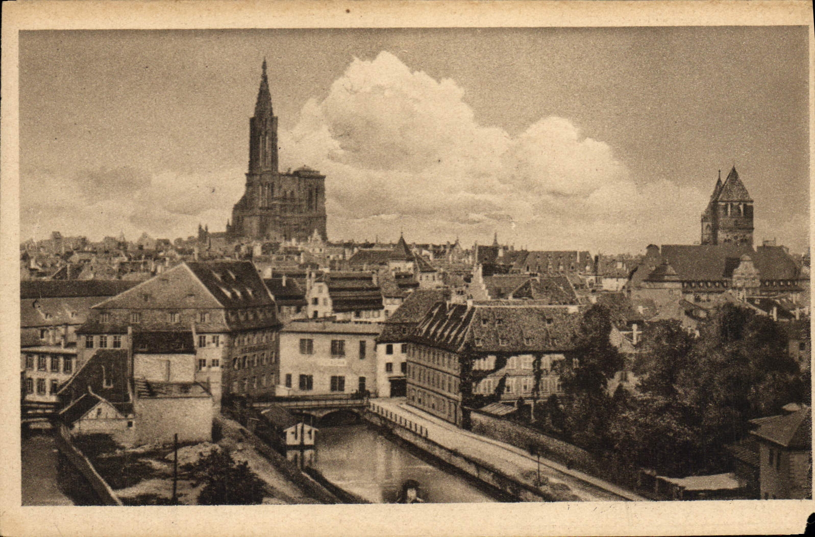 CPA Strasbourg IE Gesamtansicht 