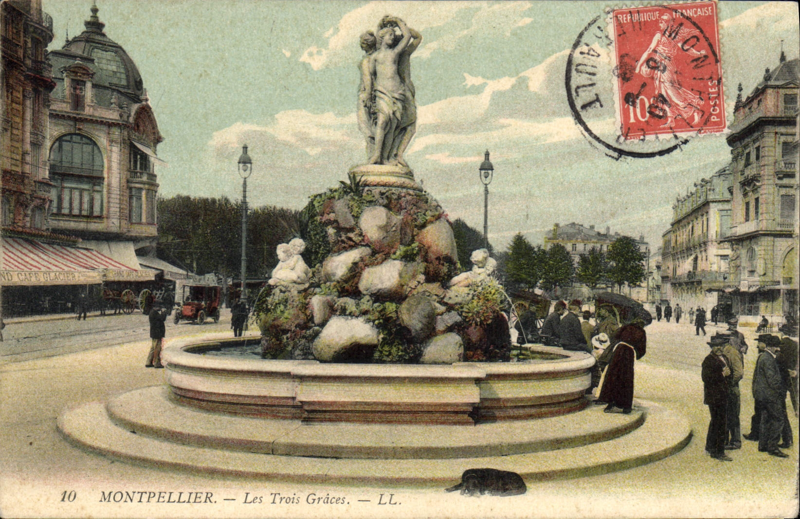 CPA Montpellier Les Trois Graces 