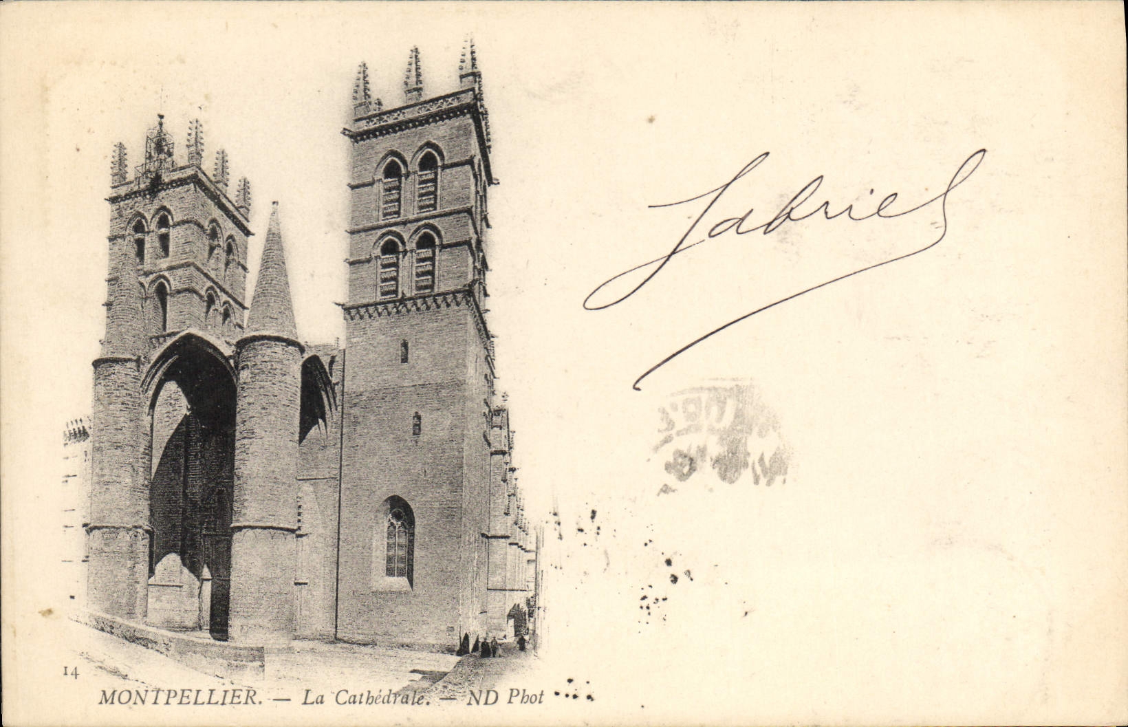 CPA Montpellier La Cathedrale 