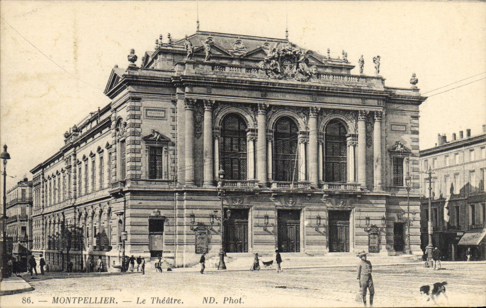 CPA Montpellier Le Theatre 