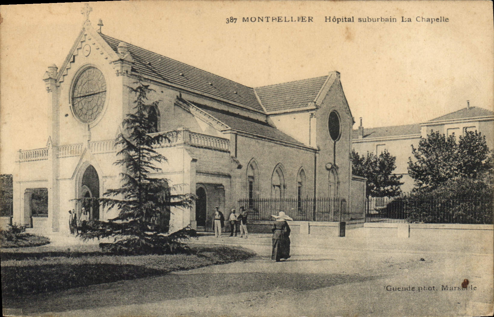 CPA Montpellier Hopital suburbain La Chapelle 