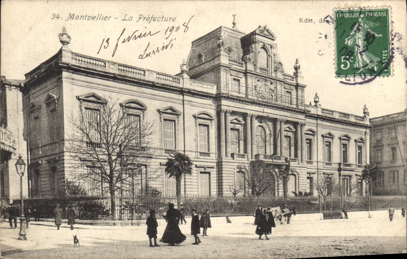 CPA Montpellier La Prefecture 