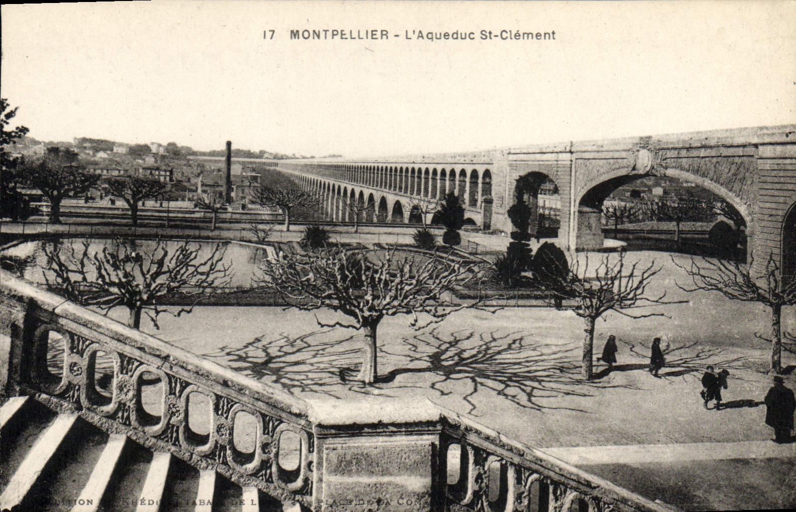 CPA Montpellier L'Aqueduc St Clement 