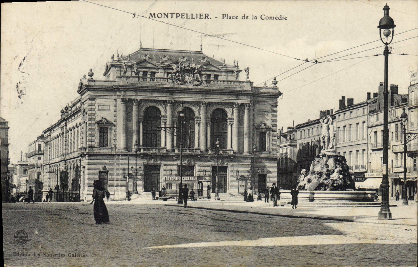 CPA Montpellier Place de la Comedie 