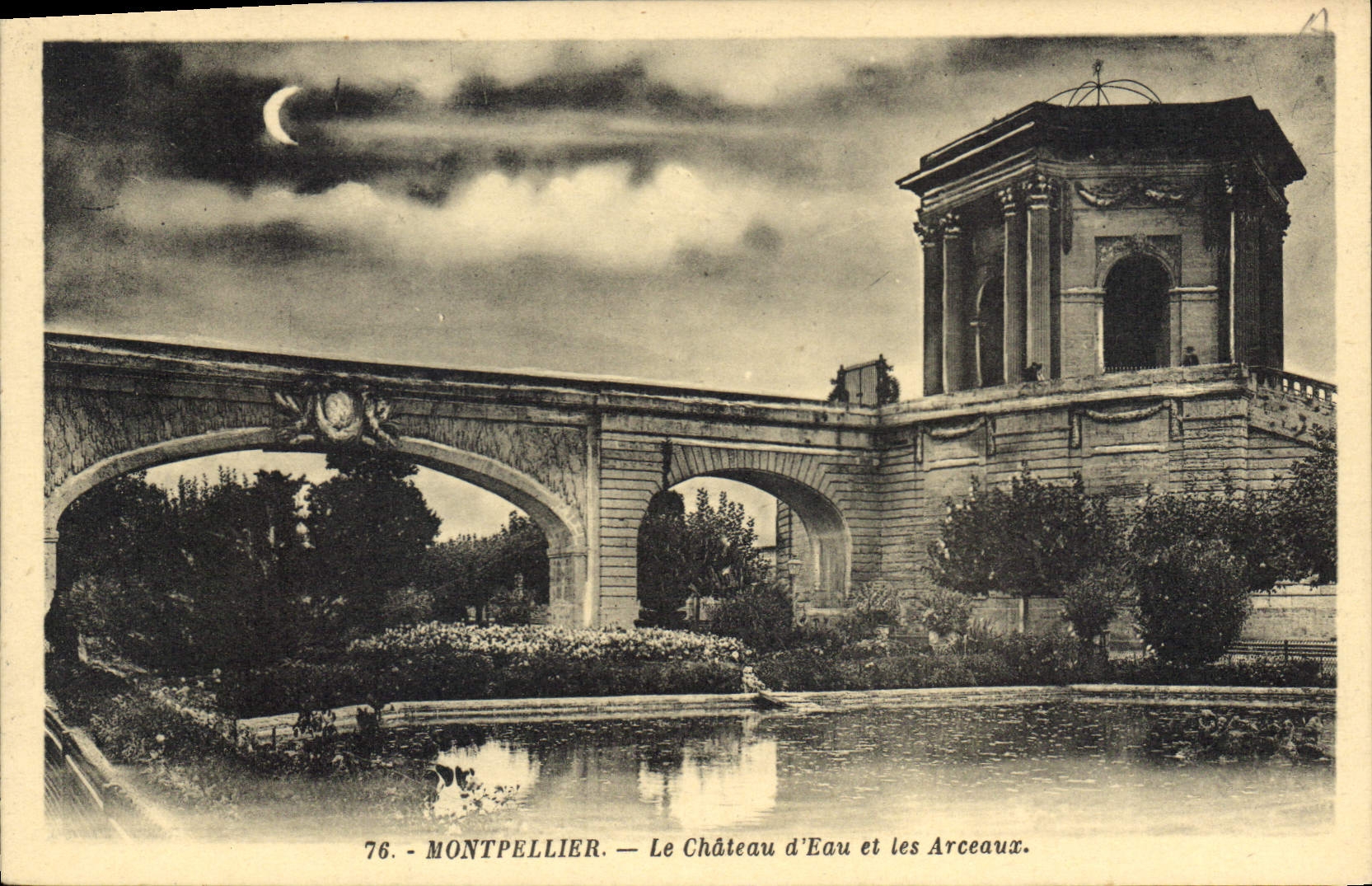 CPA Montpellier Le Chateau d'Eau et les Arceaux 