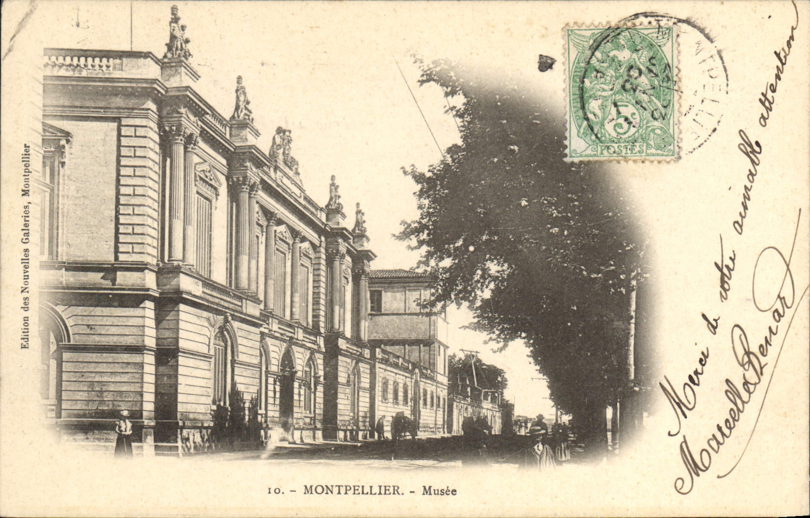 CPA Montpellier Musee 