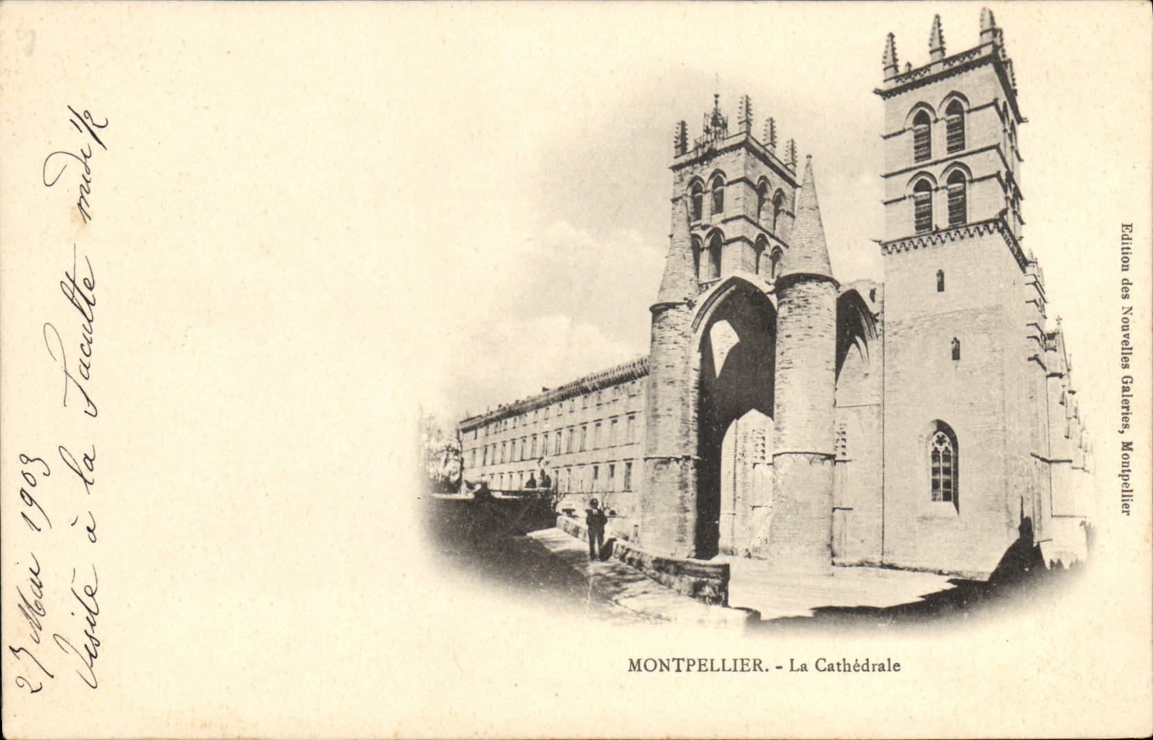 CPA Montpellier La Cathedrale 