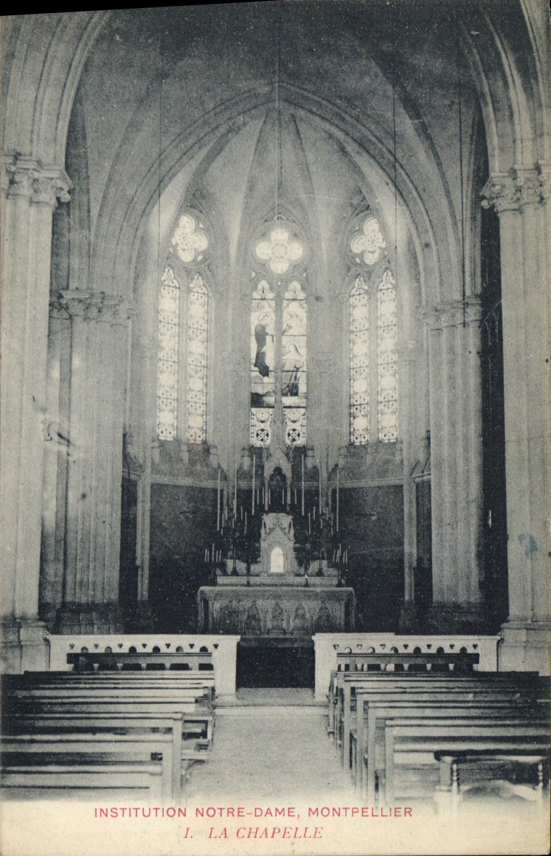 CPA Institution Notre Dame Montpellier La Chapelle 
