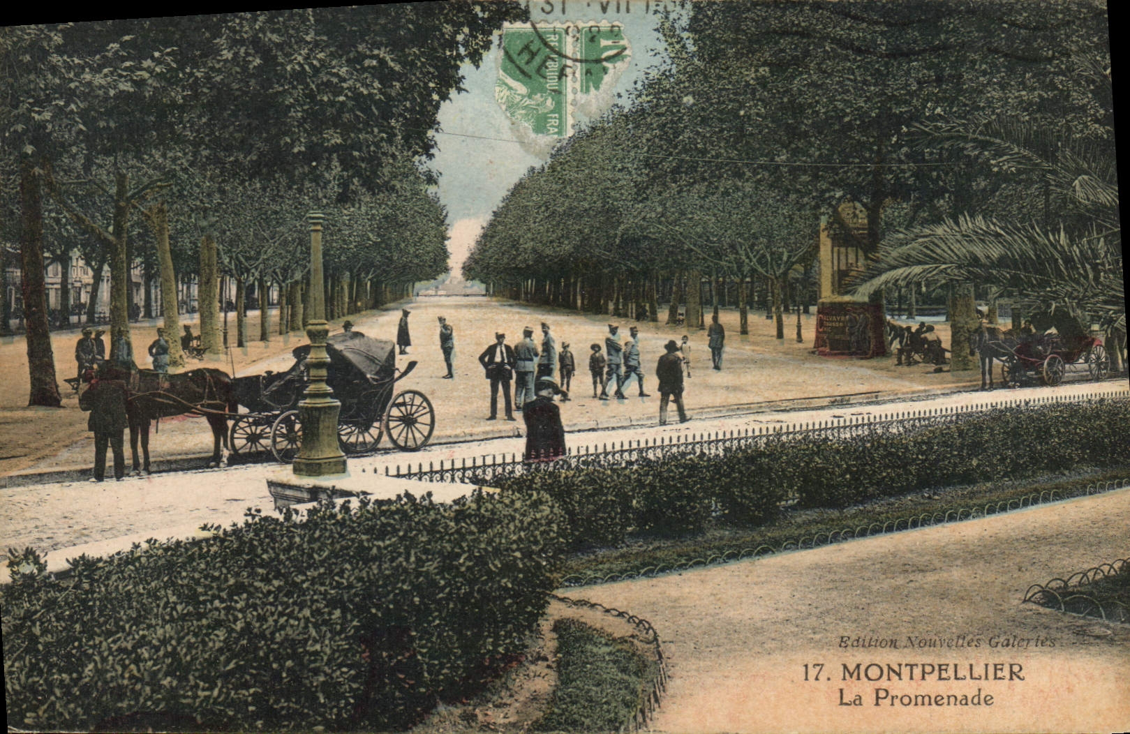 CPA Montpellier La Promenade 