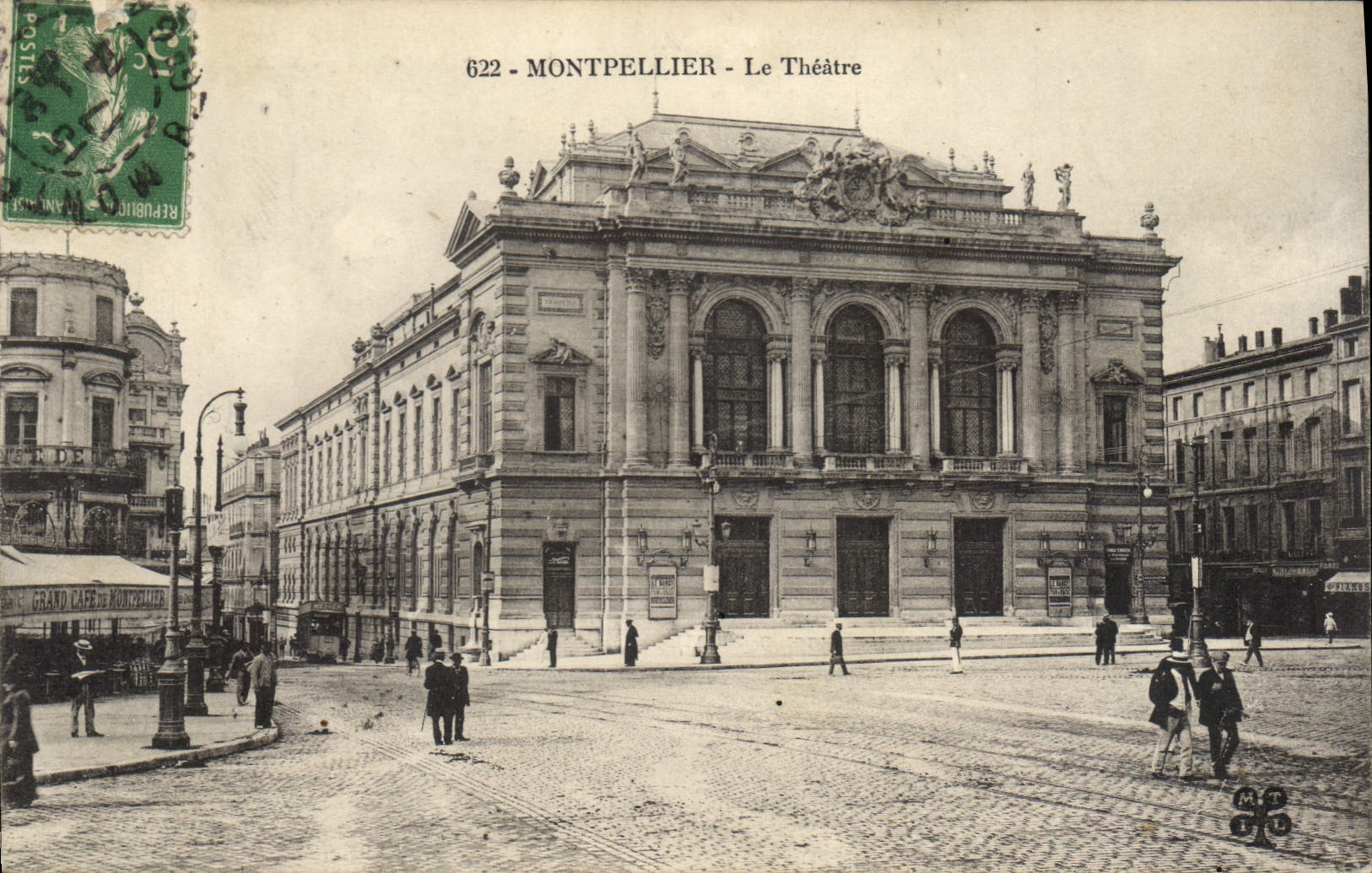 CPA Montpellier Le Theatre 