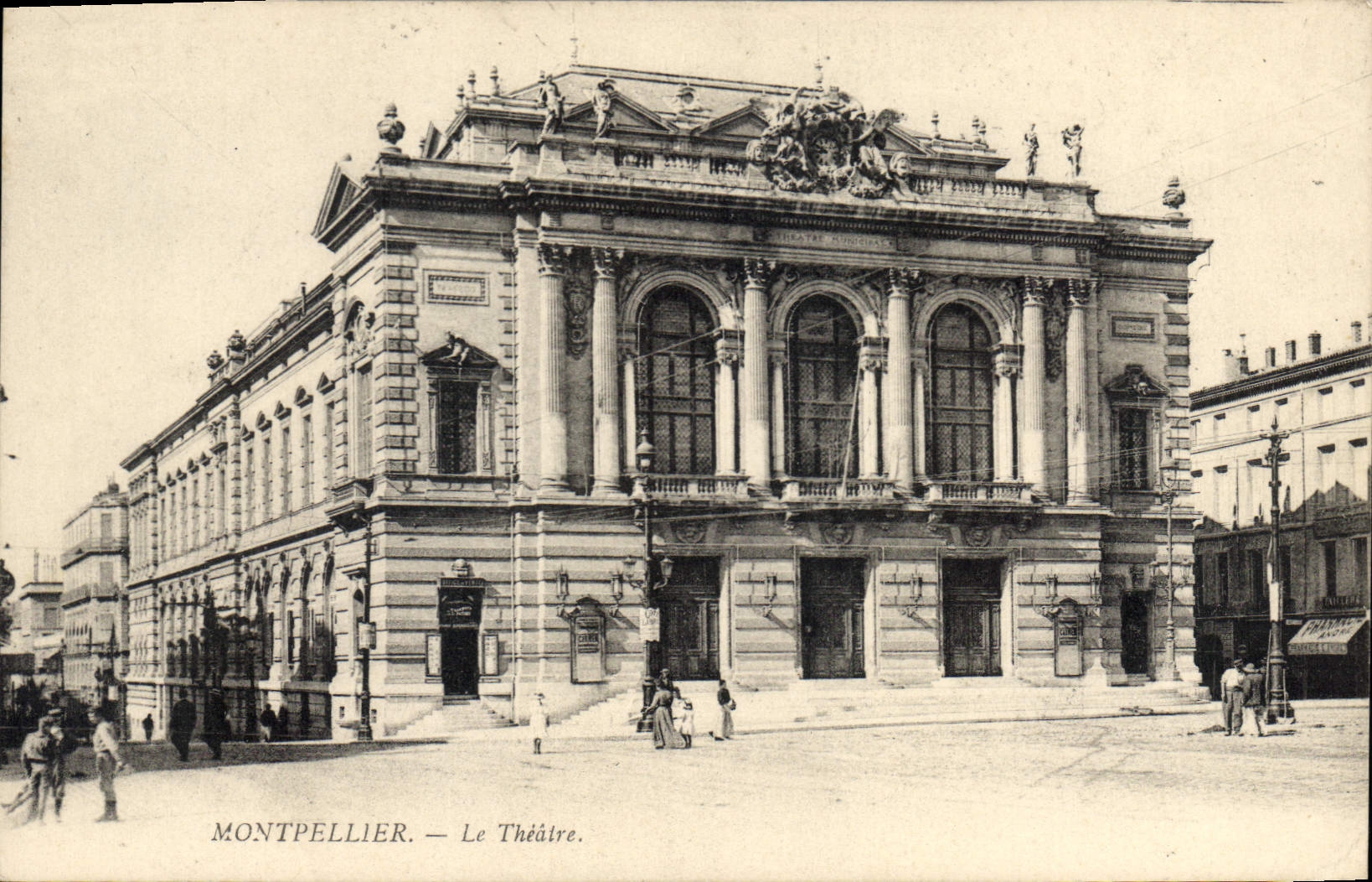 CPA Montpellier Le Theatre 