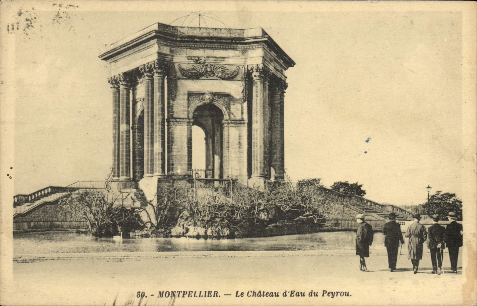 CPA Montpellier Le Chateau d'Eau du Peyrou 
